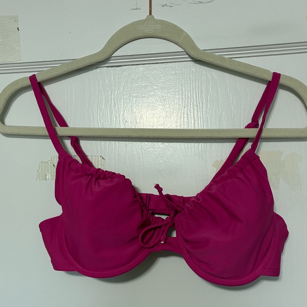 Old Navy Pink Underwire Bikini Top